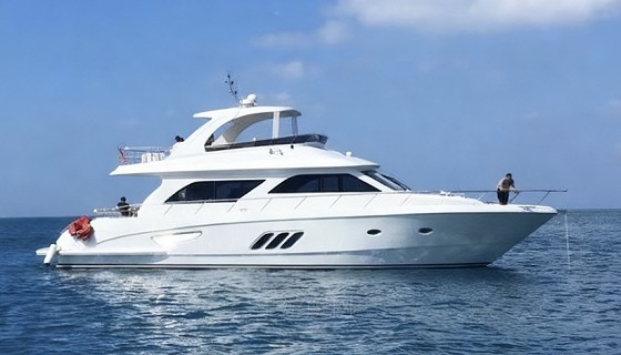 国产63尺飞桥游艇