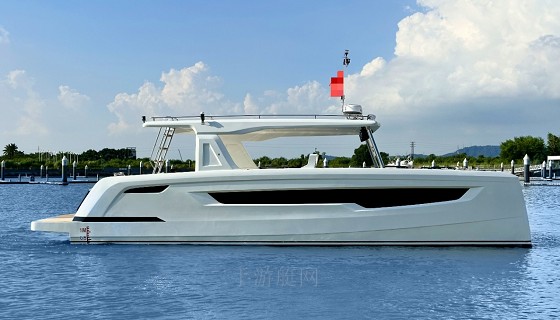 国产40尺双体游艇